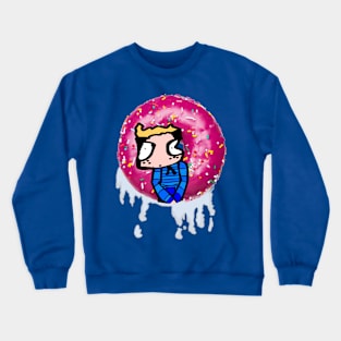 Kevin and the Donut Crewneck Sweatshirt